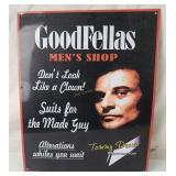 15x12 Goodfellas Men's Shop Metal Sign