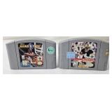 NBA Hang Time & NFL QB 2000 N64 Games