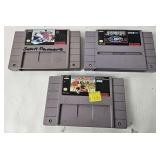 Jeopardy, Monopoly & Stankey Cup SNES Games