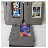 Tetris, Mario/Duck Hunt & Zanac NES Games