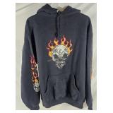 Santas Cycle Hoodie Size Lg