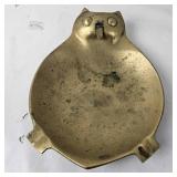 Brass Owl Ashtray