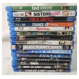 Blue Ray Movie Lot - Ted, Avatar, Etc