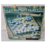 Glass Chess Set In Box