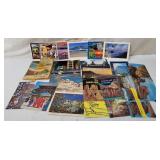 Vintage Souvenir Postcards & Stamps