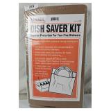 New Uhaul Dish Saver Kit