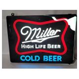 Vtg Miller High Life Beer Lighted Sign