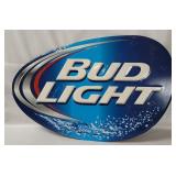 Bud Light Beer Metal Sign