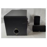 Klipsch Ht-sk5 Subwoofer W/ 2 Satellite Speakers