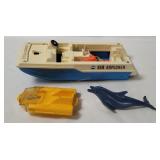 Vtg Fisher Price Sea Explorer Boat