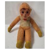 Vtg Boudoir Rubber Face Monkey Plush