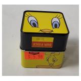 Looney Tunes Tweety Bird Watch W/ Tin