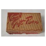 Vtg Gray's Drug Store Gift Box W/ Products