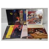 10 Soundtrack Lp's- Back To Future, D C Cab, Cobra