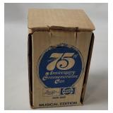 Vtg Pepsi 75th Anniversary Musical Can