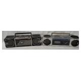 Soundesign & Unitech Boomboxes, Not Working