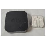 Apple Tv Streamer A1842 & Earbuds