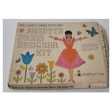 Vtg Colorforms Disney Annette Dress Designer Kit