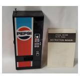 Vtg Pepsi Cola Vending Machine Radio