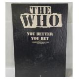 1981 The Who You Better You Bet Promo Display