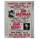 Coshocton County Fair Concert Poster