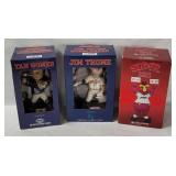 3 Mlb Indians Bobbles - Gomes, Thome, Slider