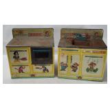 Vtg Wolverine Snow White Tin Stove & Sink
