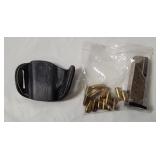 S&w Magazine & .40 Ammo, Pro Tech Holster