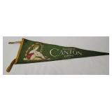 Vtg Canton Ohio Pennant