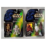2 Star Wars Pof Figures - R5-d4, Jawas