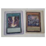 Yu-gi-oh Raigeki & Blue Eyes Jet Dragon Foil Cards