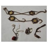 Jewelry - Charm Bracelet, Owl Necklace Etc.