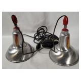 2 Vtg Acme-lite Camera Lights