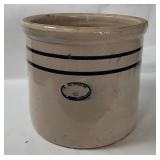 Vtg Marshall Pottery 5 Gallon Crock