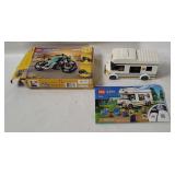 Lego Camper 60283 & Motorcycle 31135