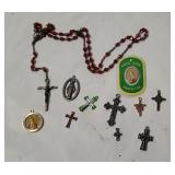 Religious Items - Rosary, Cross Pendants