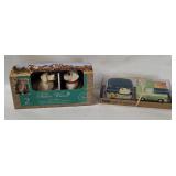 Ceramic S&p Shakers - Dogs, Truck/ Camper