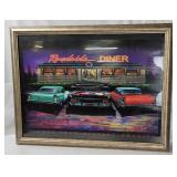 Framed Scenes From Vintage America Art
