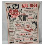 Lorain County Fair Concert Poster