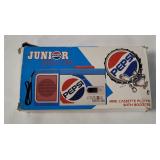 Vtg Pepsi Junior Collection Cassette Player