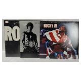 Rocky I, Ill & I V Movie Soundtrack Lps