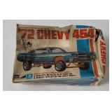Vtg Mpc '72 Chevy 454 Model Kit