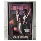 Framed Chicago Times Jordan Payton Dawson Poster
