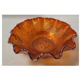 Fenton Carnival Glass Candy Dish