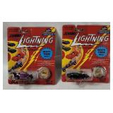 2 Johnny Lightning Diecast Cars
