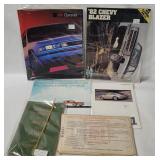 Vtg Car Manuals - '37 Chevy, '79 Electra Etc.