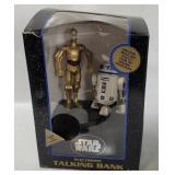 1996 Star Wars R2-d2 C-3po Talking Bank
