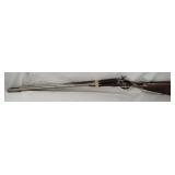 Antique Perkins Double Barrel Shotgun