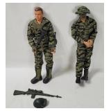 2 Ultimate Soldier 12' Action Figures