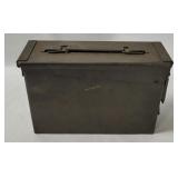 Vintage Metal Ammo Can